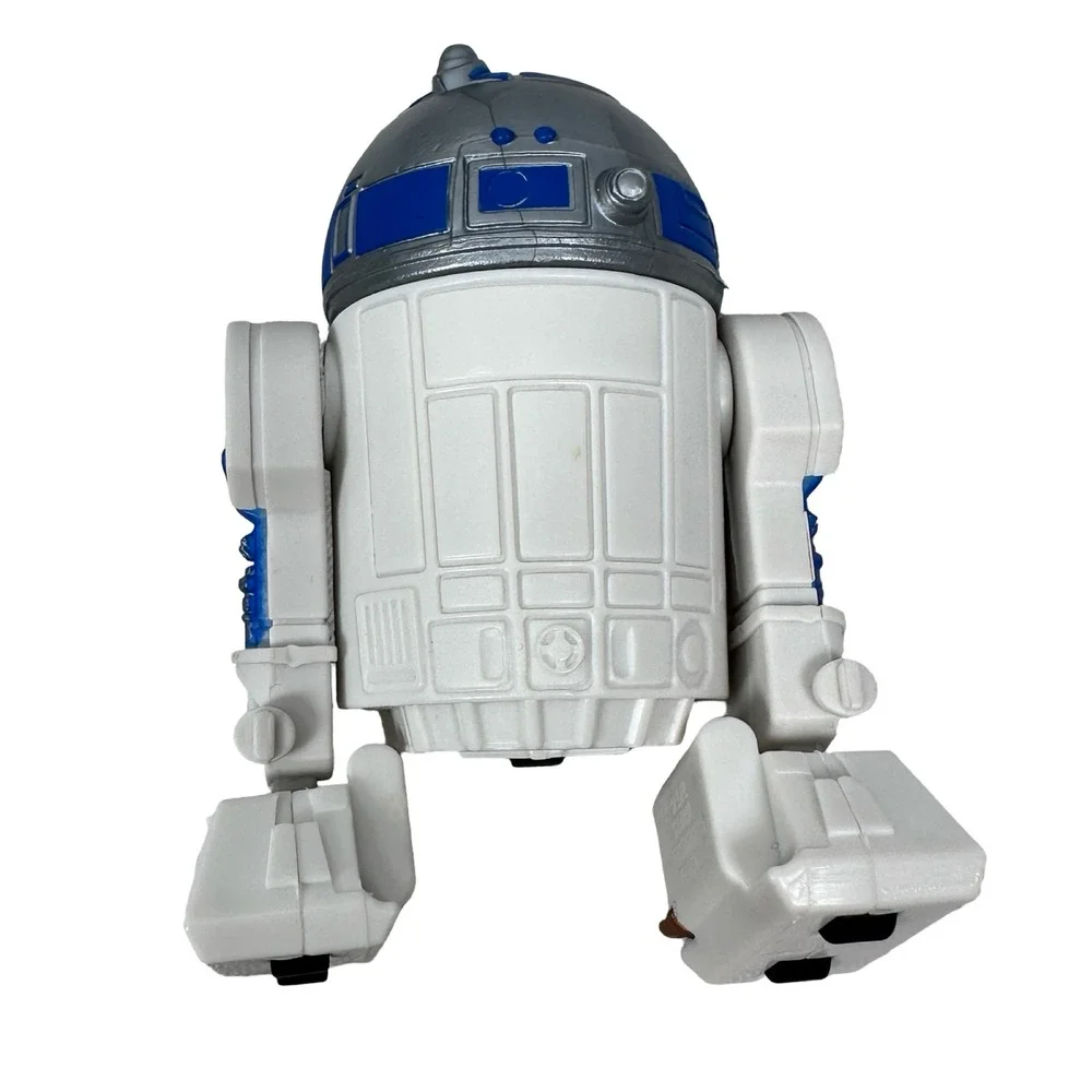 Star Wars R2-D2 Action Figure Hasbro LFL C-001D White Blue Gray Droid 2.5 inch